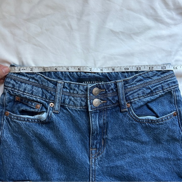 Aeropostale low rise baggy cargo jeans - Picture 8 of 9